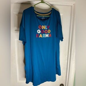 Secret Treasures Blue Loungewear Sleep shirt L/XL